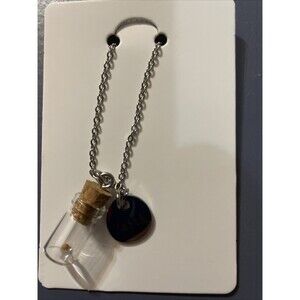 Mustard Seed Faith Bottle Necklace Christian Jewelery Gift Bible Verse Mathew...